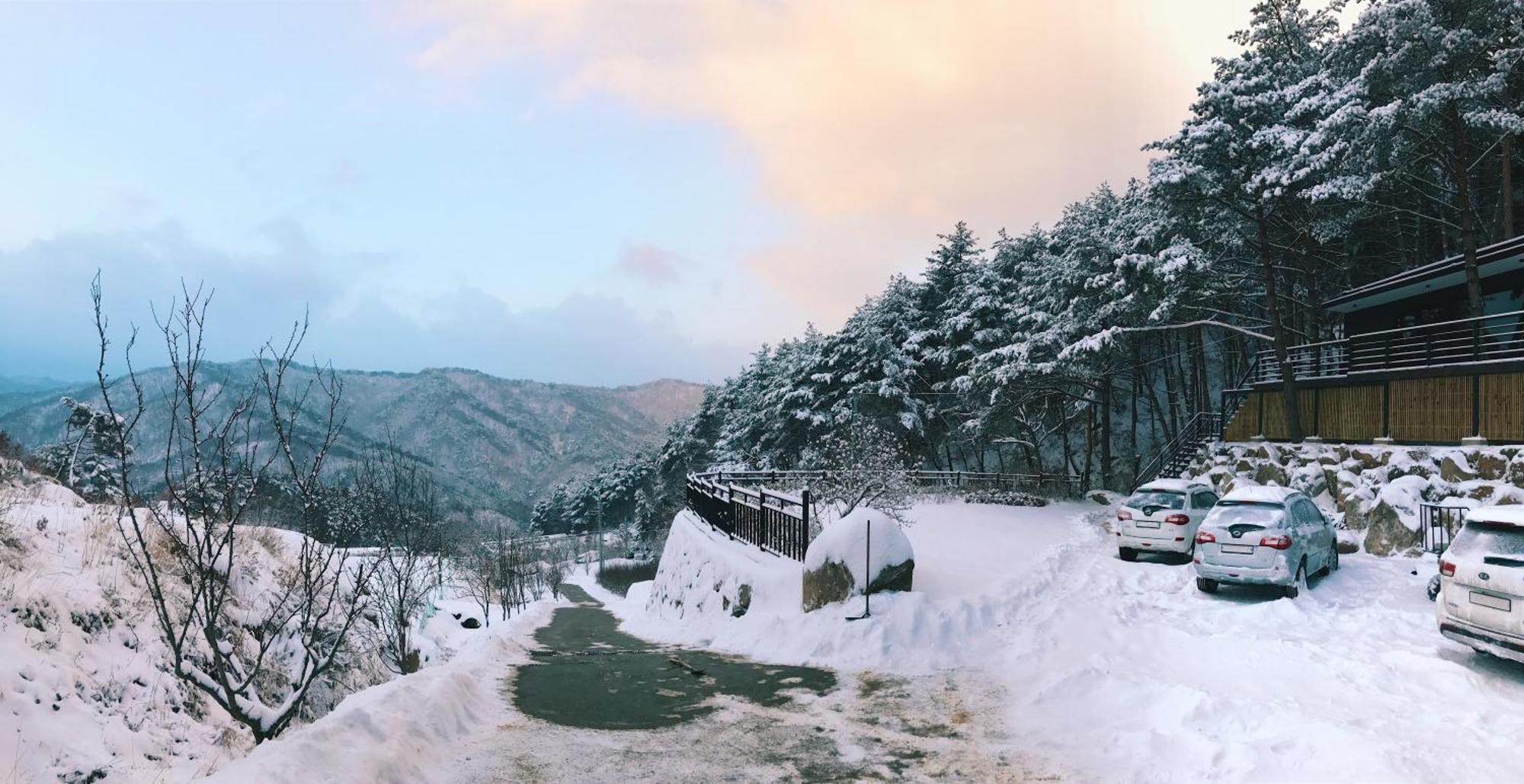 Byeoldeul-Ui Gichim Pension Inje エクステリア 写真